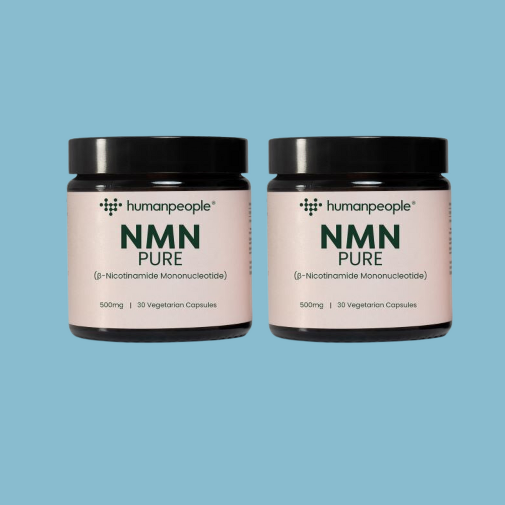 NMN Pure supplement | 500mg | 60 capsules | Twin pack | UK