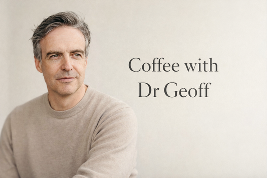 Coffee with Dr Geoff #1 - Janine Thornton, nutritional therapist