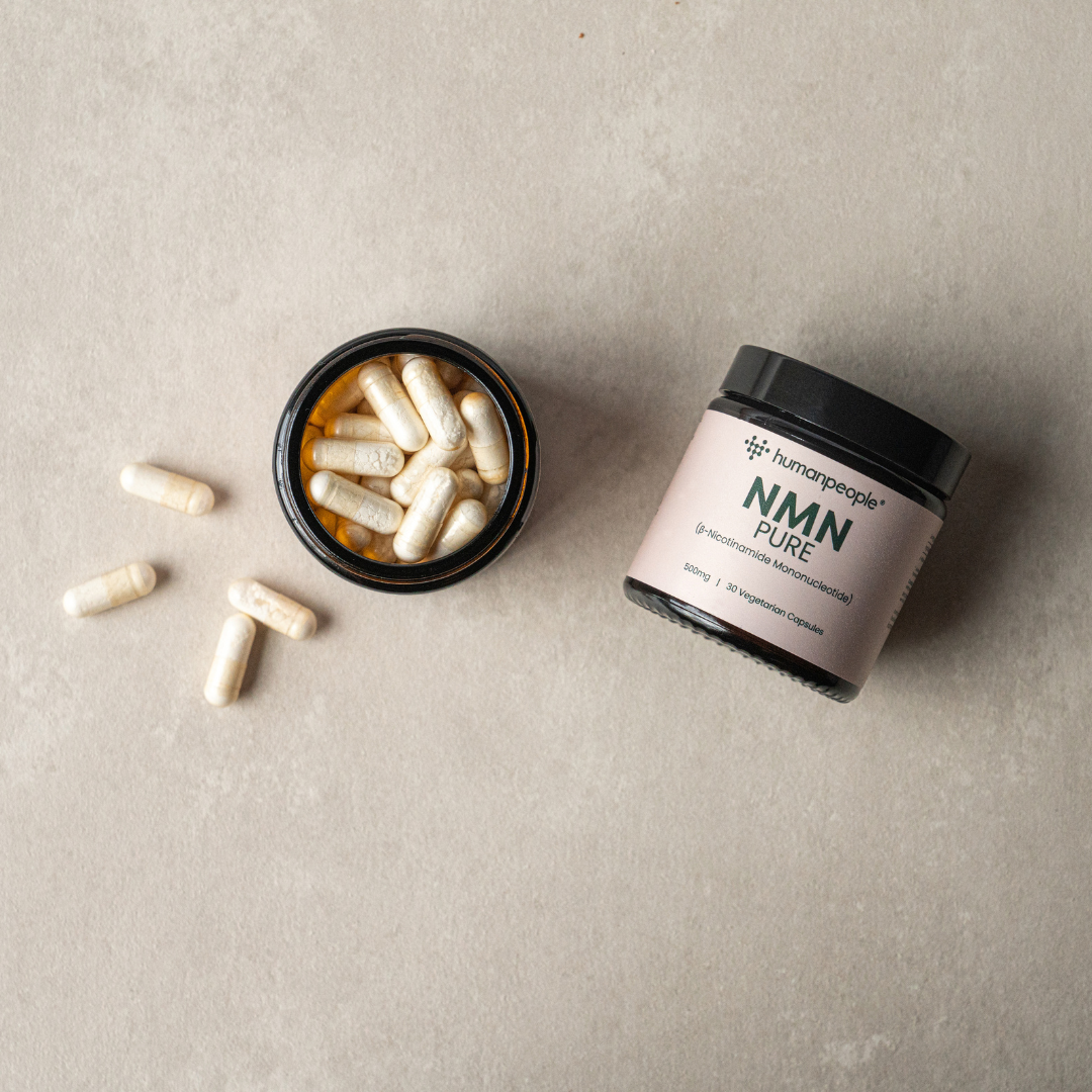 NMN Pure supplement | 500mg | 60 capsules | Twin pack | UK