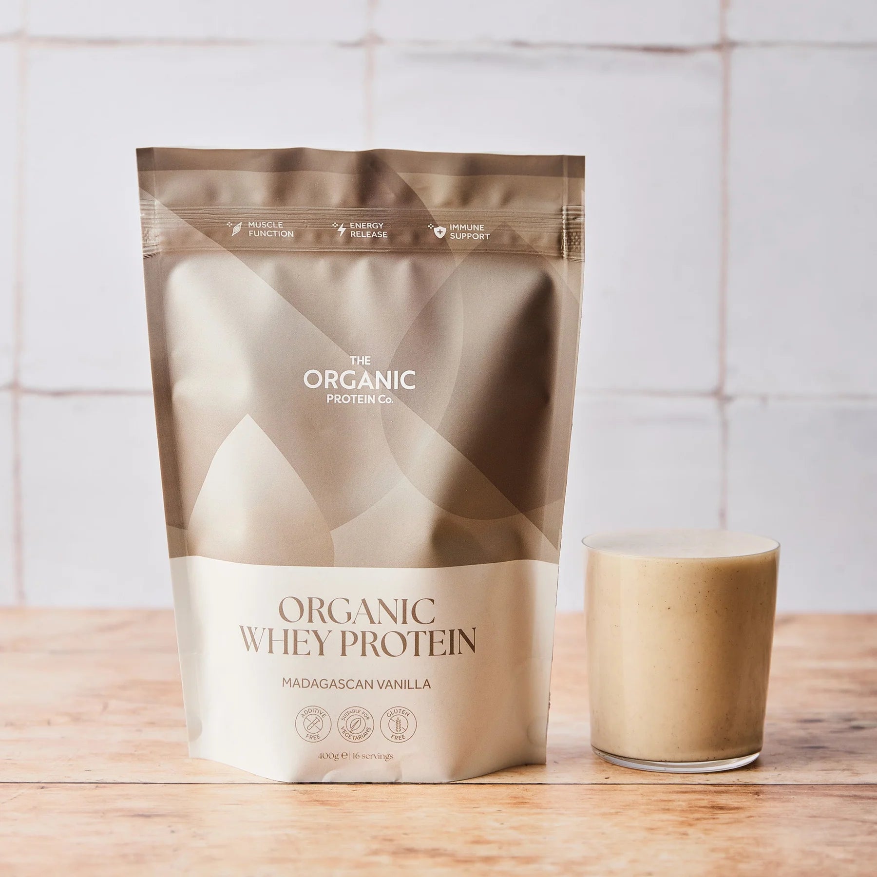 Organic Whey Protein powder