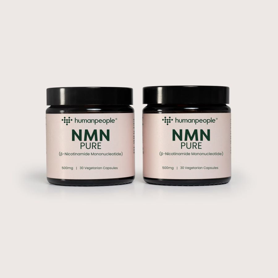NMN Pure supplement | 500mg | 60 capsules | Twin pack | UK