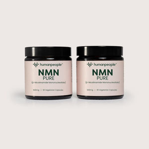NMN Pure supplement | 500mg | 60 capsules | Twin pack | UK